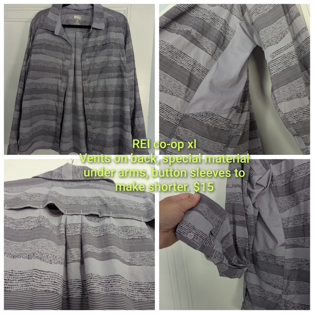 REI Co-op Women's Gray Long Sleeve Top